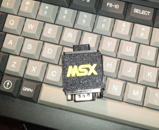 msx Adapter Joy Commodore to MSX