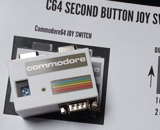 Commodore 64 Dual Button JOY Adapter