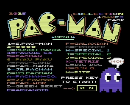 Commodore PACMAN Cartridge