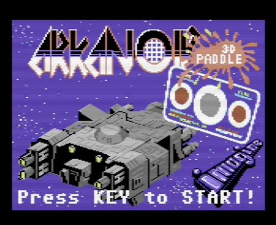 GAME Cartridge Commodore ARKANOID