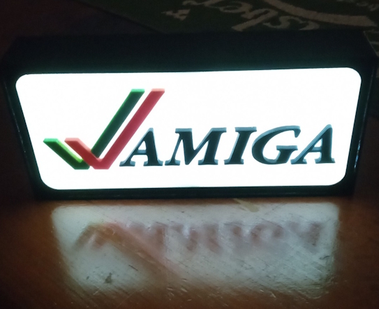 Insegna Luminosa AMIGA!
