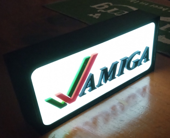 Insegna Luminosa AMIGA!